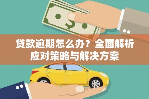 江海贷款逾期怎么办？全面解析应对策略与解决方案