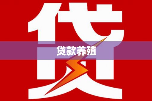 保税区贷款养殖