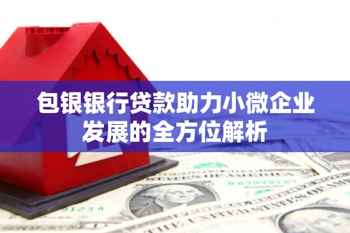 梧栖包银银行贷款助力小微企业发展的全方位解析