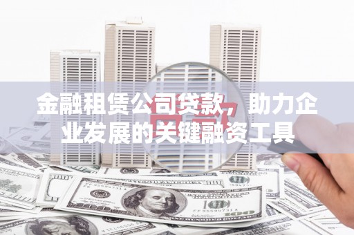 埔心金融租赁公司贷款，助力企业发展的关键融资工具