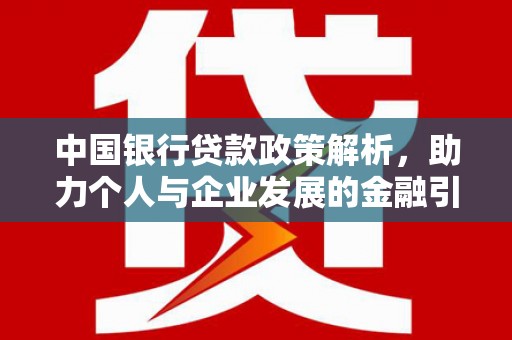 新园中国银行贷款政策解析，助力个人与企业发展的金融引擎