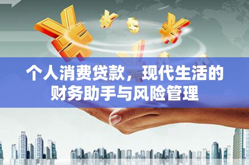 芦竹个人消费贷款，现代生活的财务助手与风险管理