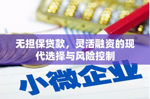 盂县无担保贷款，灵活融资的现代选择与风险控制