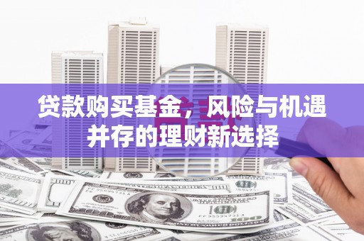睢宁贷款购买基金，风险与机遇并存的理财新选择