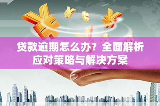 亚东贷款逾期怎么办？全面解析应对策略与解决方案