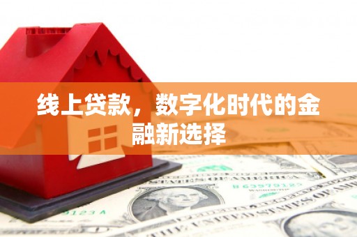 天宁线上贷款，数字化时代的金融新选择