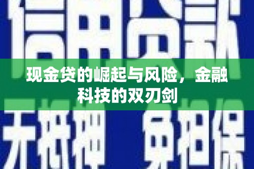 卑南现金贷的崛起与风险，金融科技的双刃剑