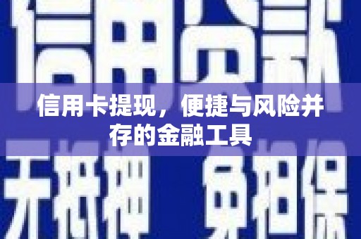 册亨信用卡提现，便捷与风险并存的金融工具