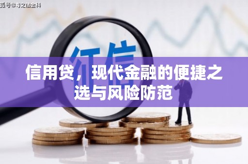 商河信用贷，现代金融的便捷之选与风险防范