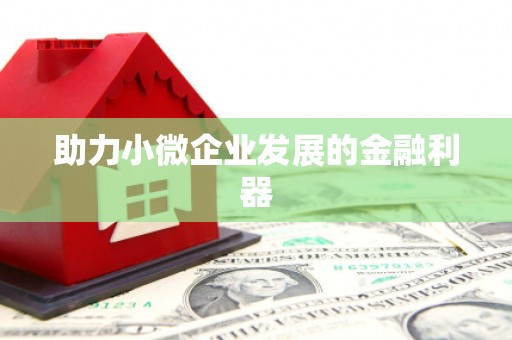 绥阳助力小微企业发展的金融利器